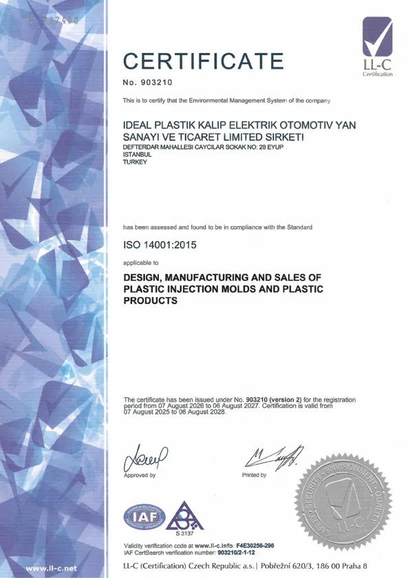ISO 14001:2015 Çevre Yönetim Sistemi